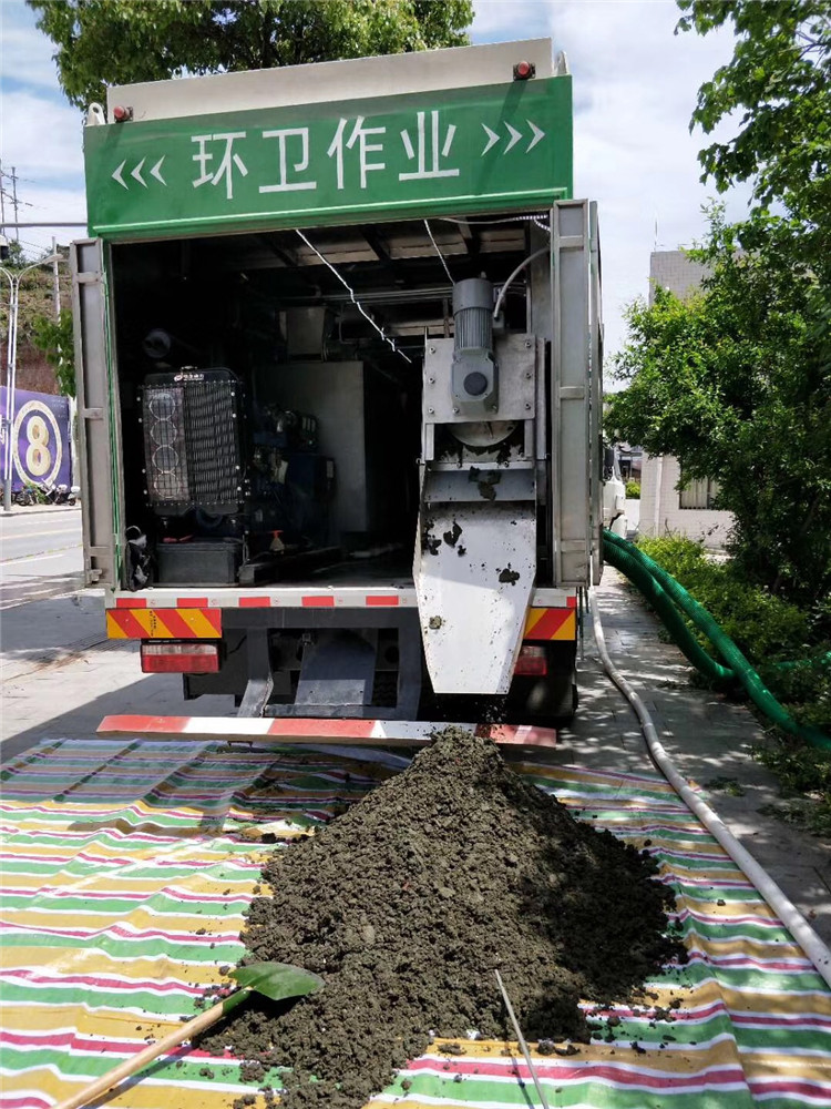 洛浦淤泥干湿分离