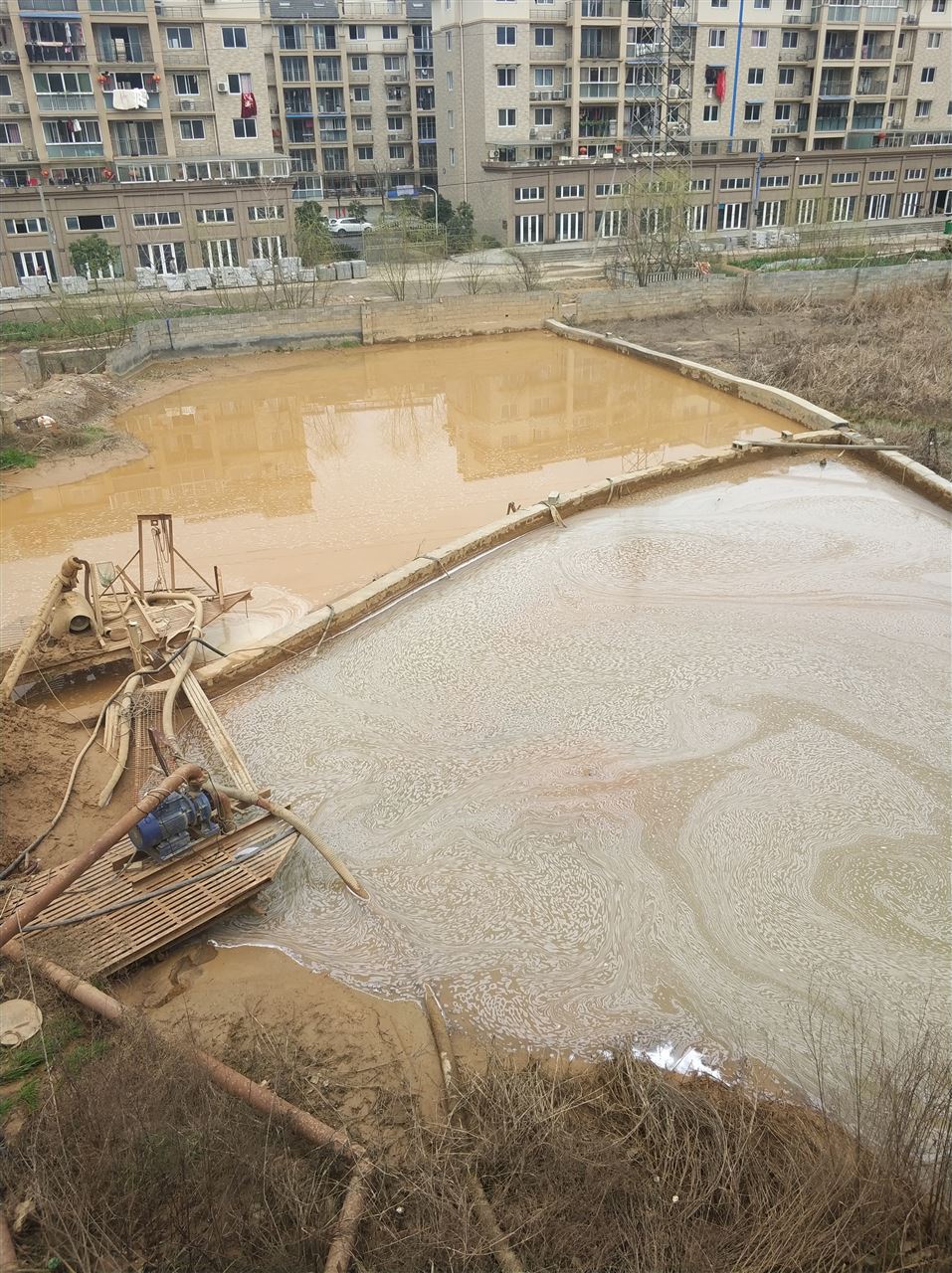 洛浦沉淀池淤泥清理-厂区废水池淤泥清淤