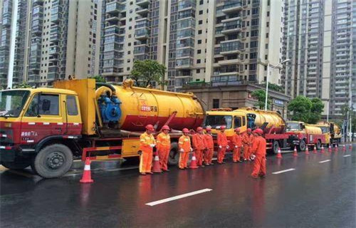 洛浦市政管道清淤