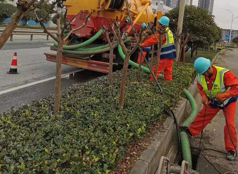 洛浦市政管道清淤